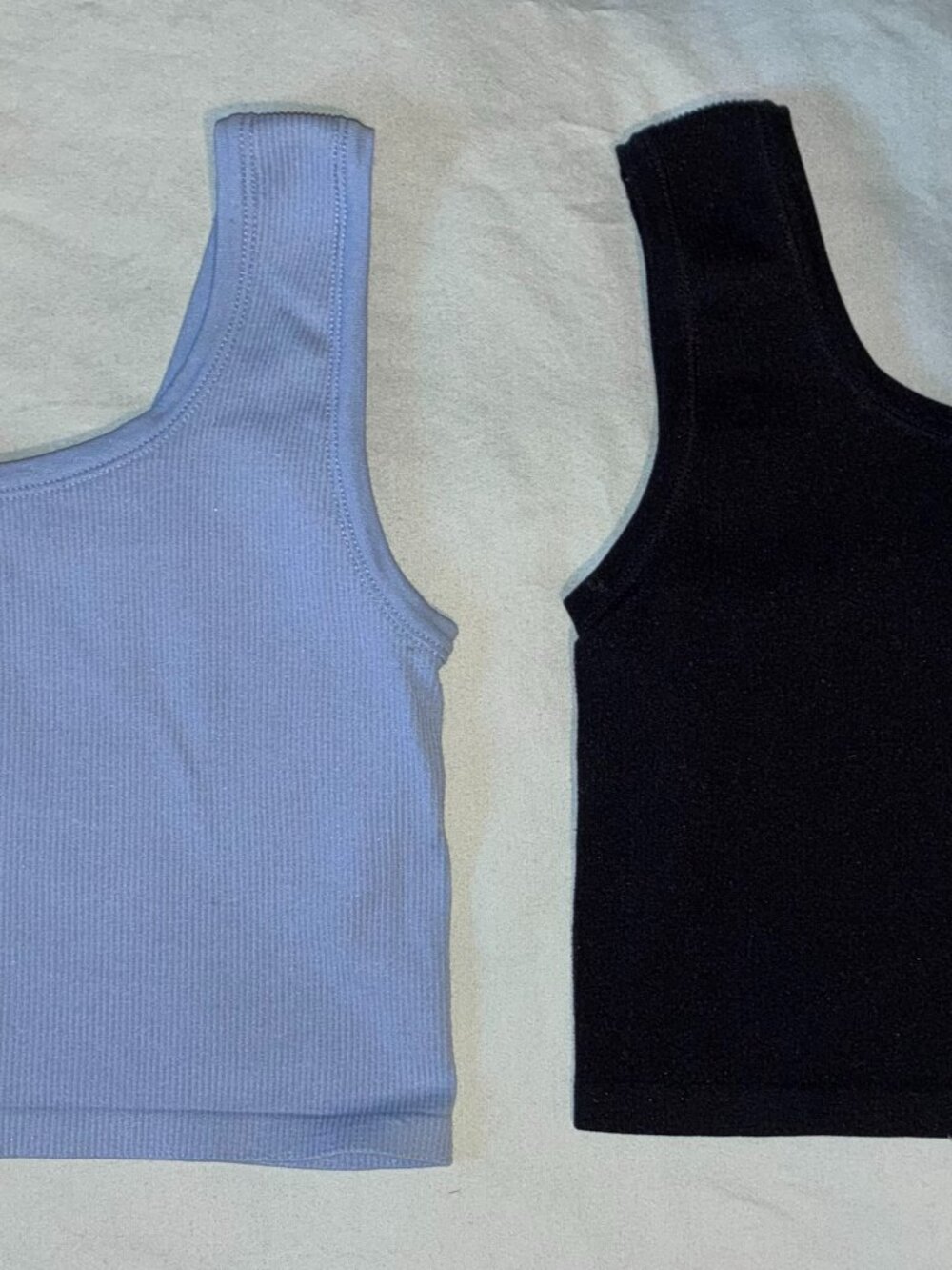 Yogalicious Girls Rib Seamless Bonnie Crop Top Size Large